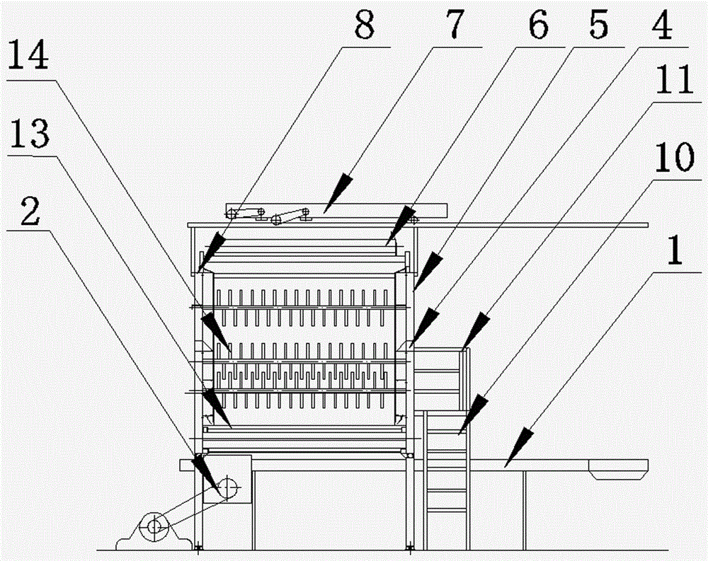 Tea blending and egualizing machine