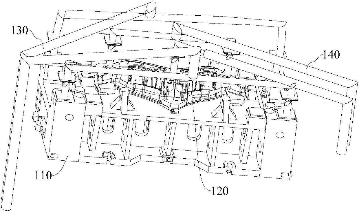 Stamping die casting method