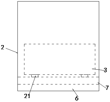 Construction waste clearance and transportation device in high-rise building construction floors