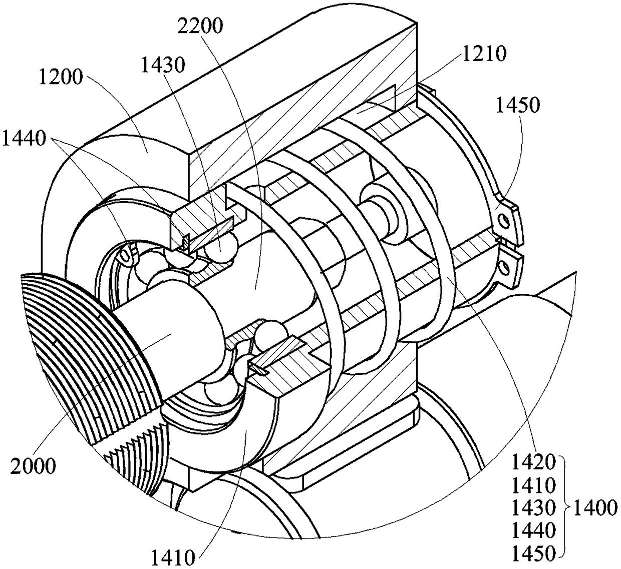 Quick self-locking device and shaft system