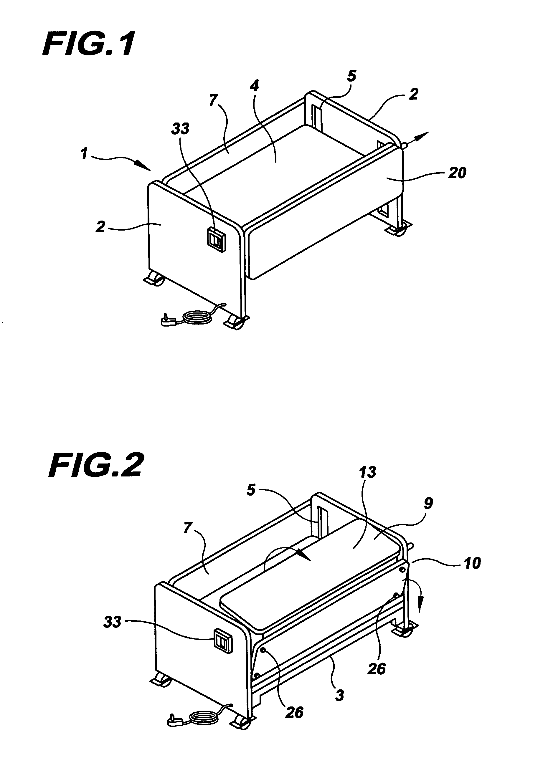 Convalescent bed