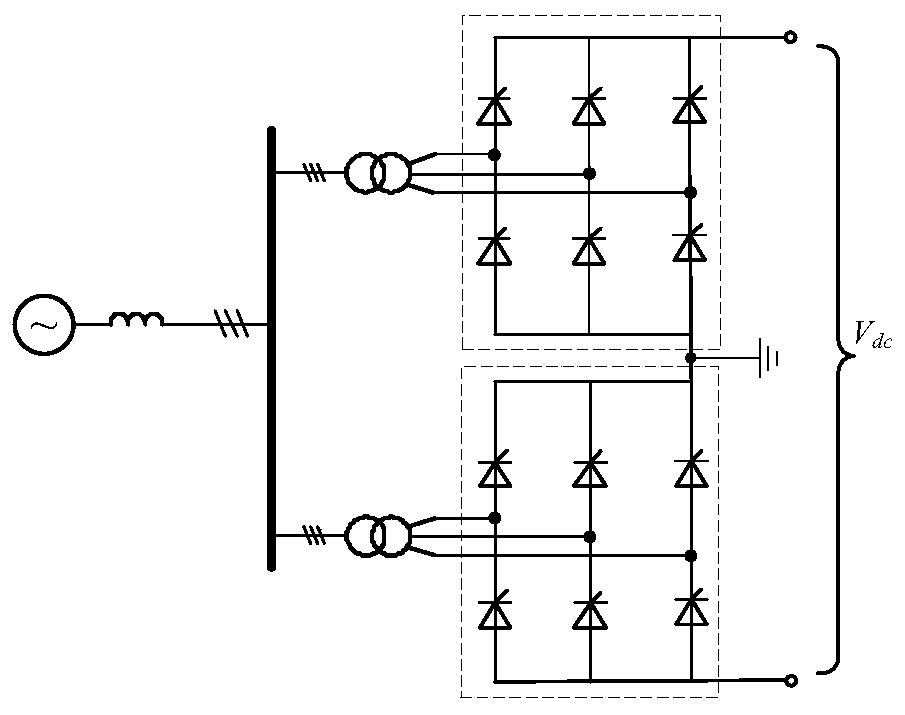 A cascaded converter valve, direct current transmission system and control method thereof