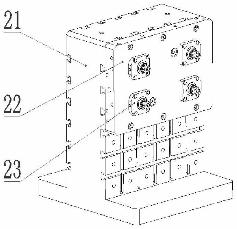 An automatic connection device for oil and gas pipelines for automatic fixtures of machine tools