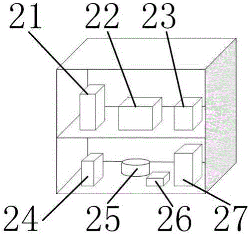 Simulation service star used for on-orbit service technical identification