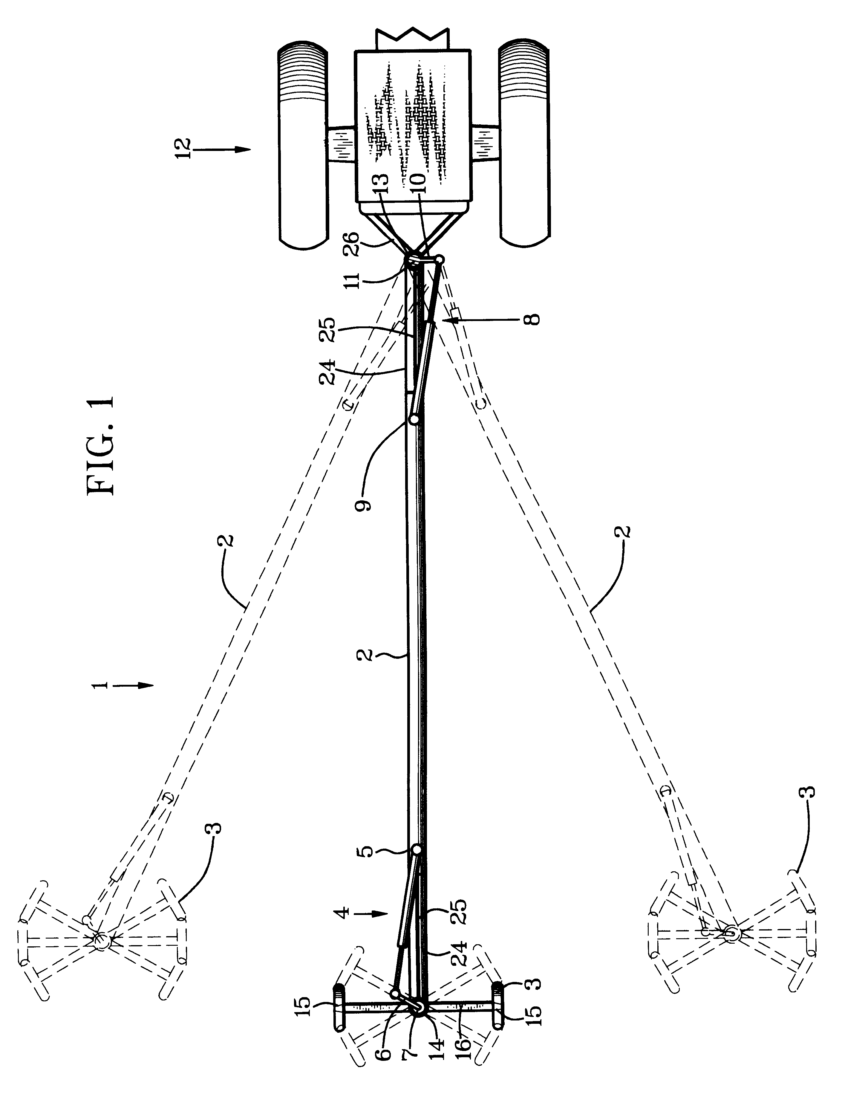 Steerable machinery trailer