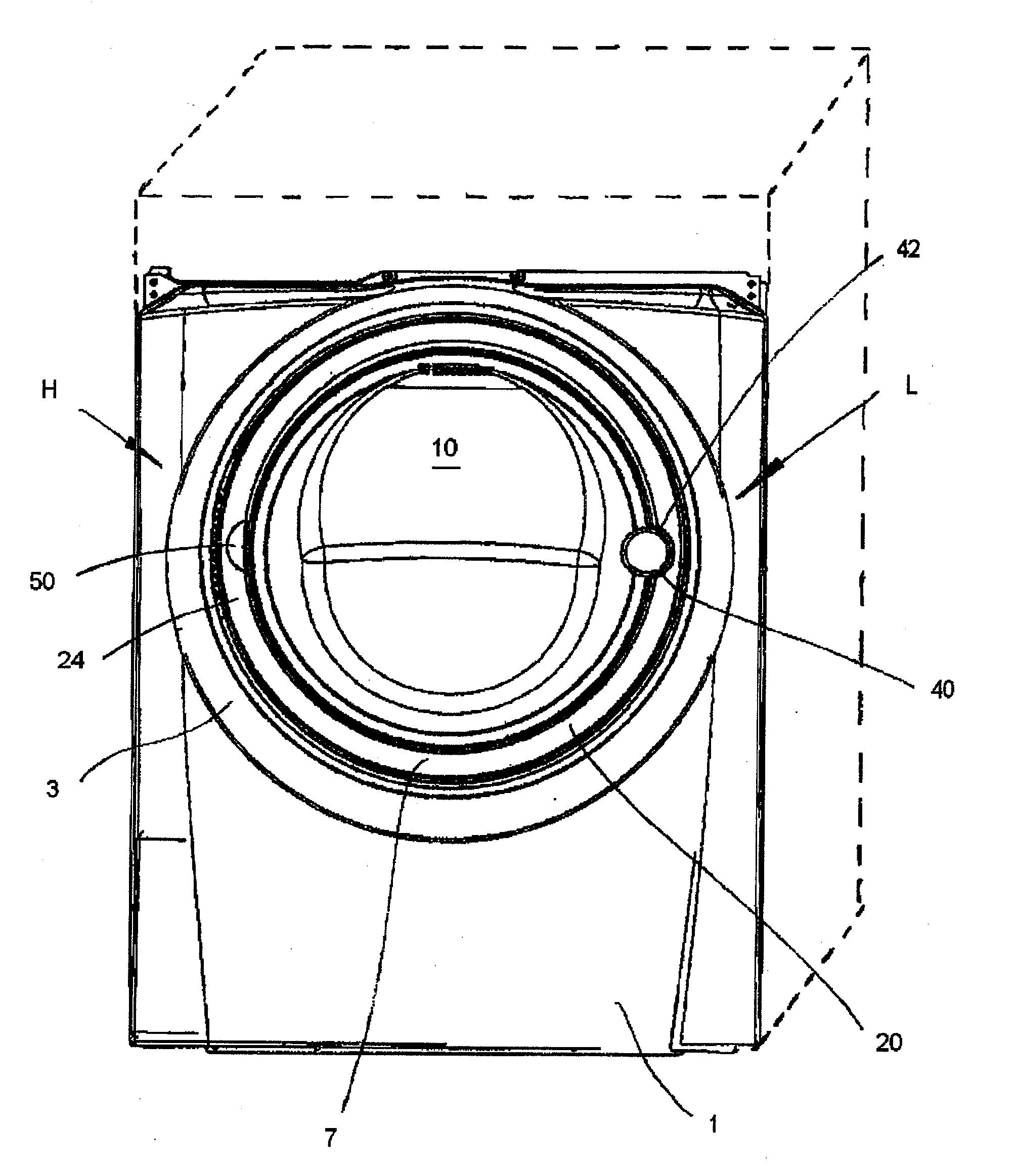 Push-Position Indicator for Appliance Door