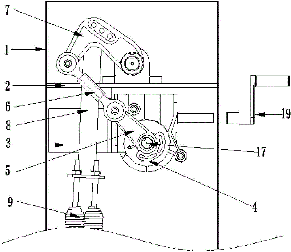 Transverse gateway movement structure