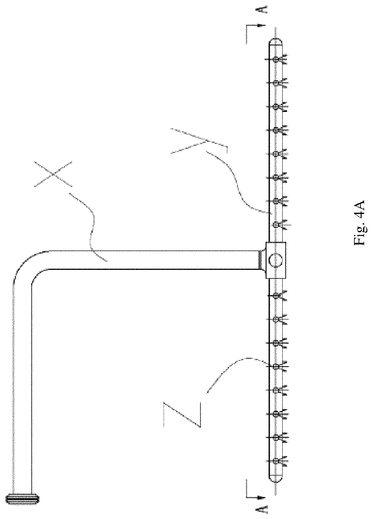 Feed gas feeding system for propylene ammoxidation reactor