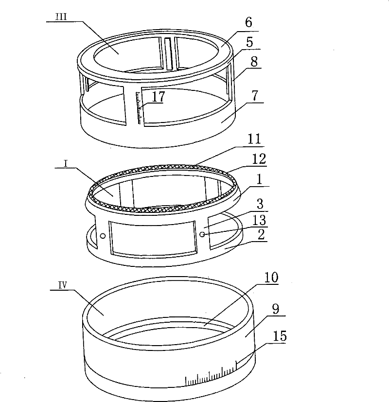 Prepuce peritomy anastomoses device