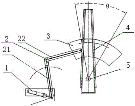 Movable slagging chute for smelting furnace