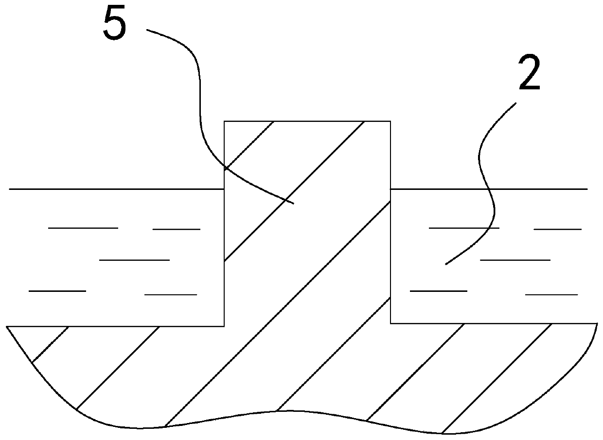 Ecological composite breeding system with cooperation of fishing and rice