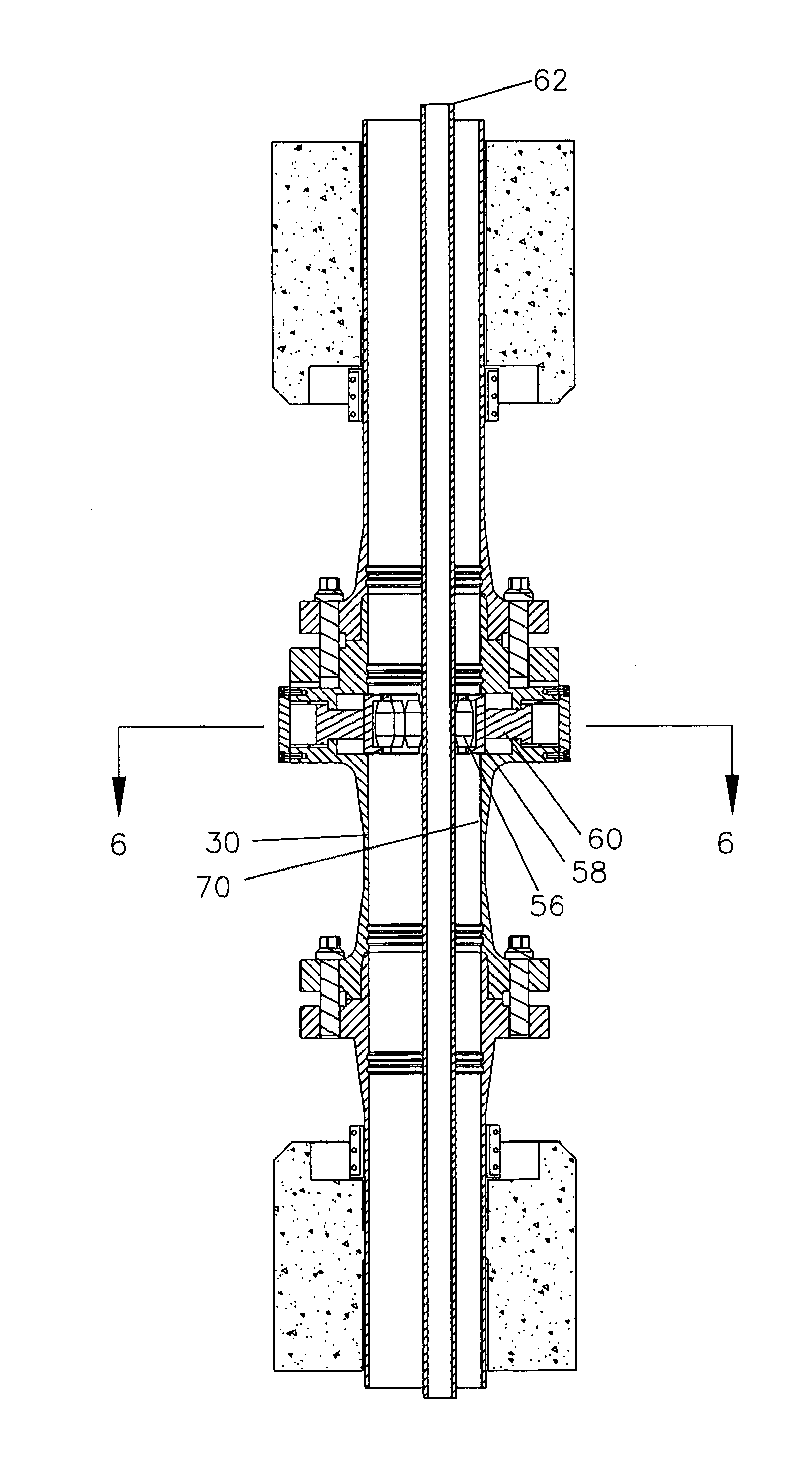 Internal drilling riser centralizer