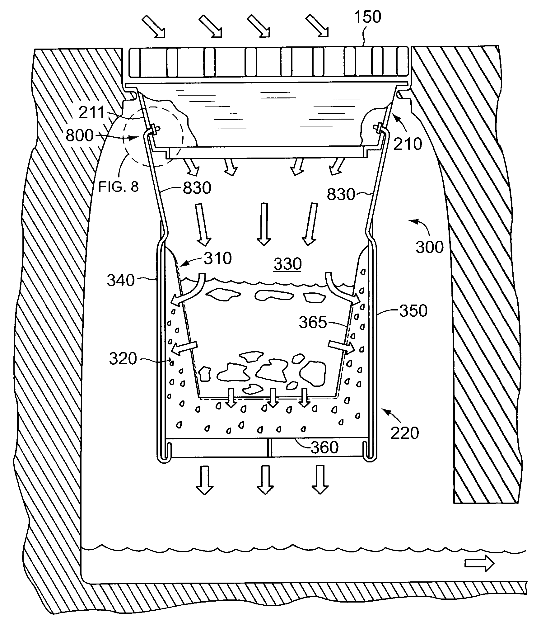 Method of making and using a filter in the form of a block of agglomerated copolymer fragments