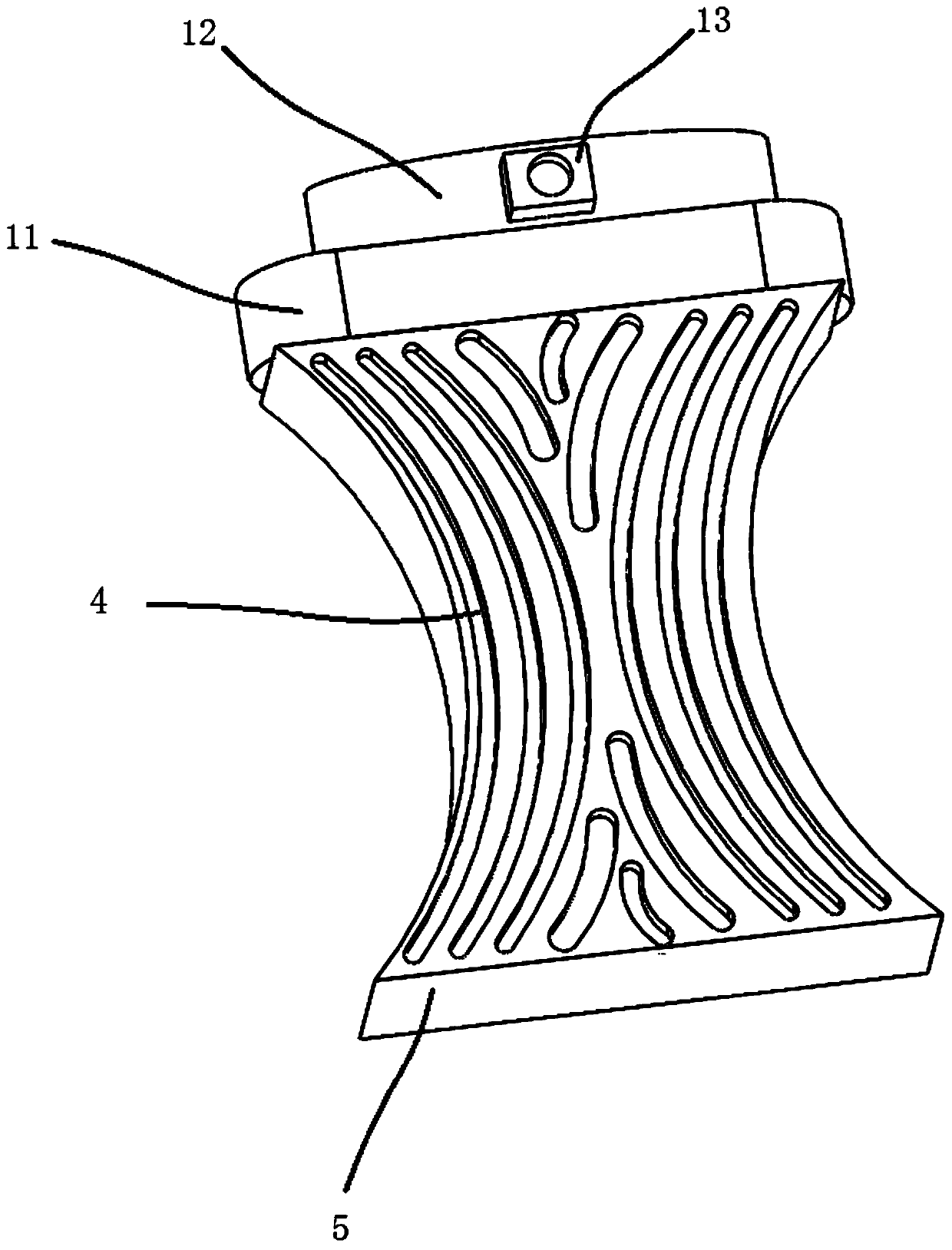 Rapid detection device of plant germs