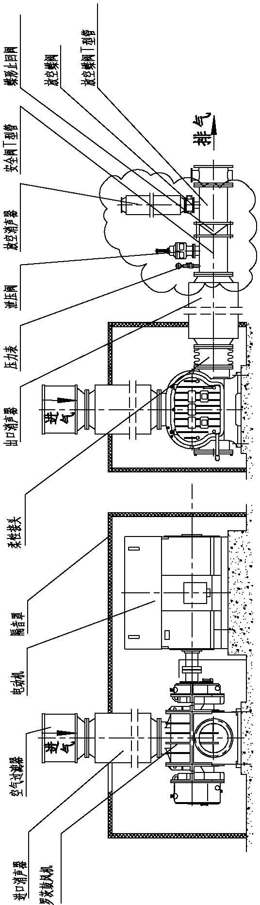 Multifunctional mini-resistance integrated protection device used for fan outlet side