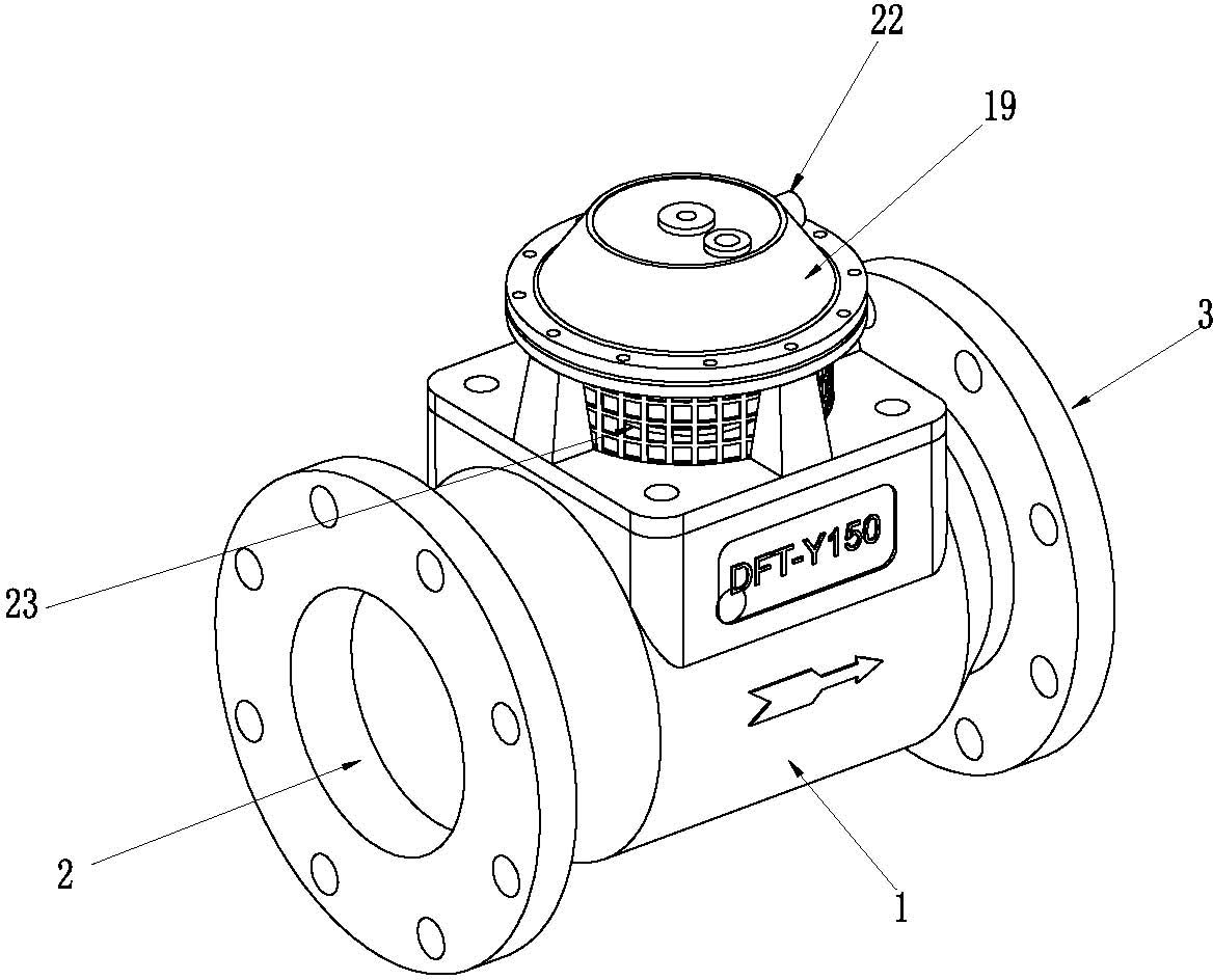 Multifunctional mini-resistance integrated protection device used for fan outlet side