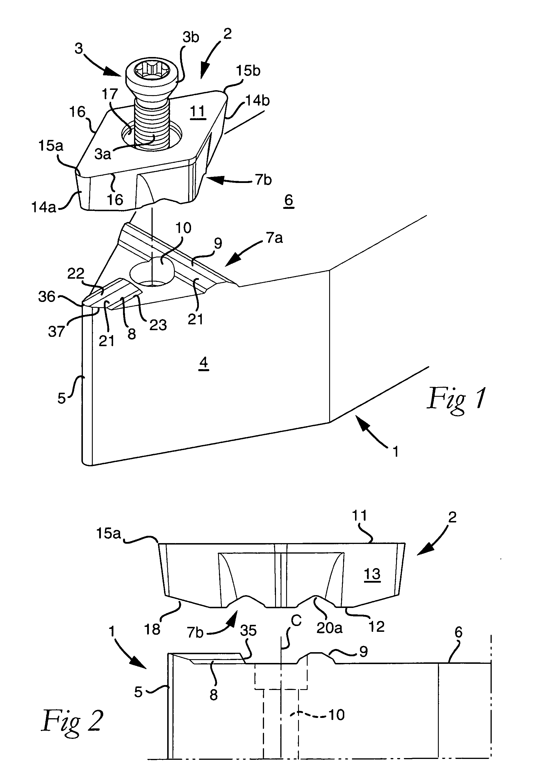 Cutting insert and a tool for chip removing machining, as well as an attachment for such tools