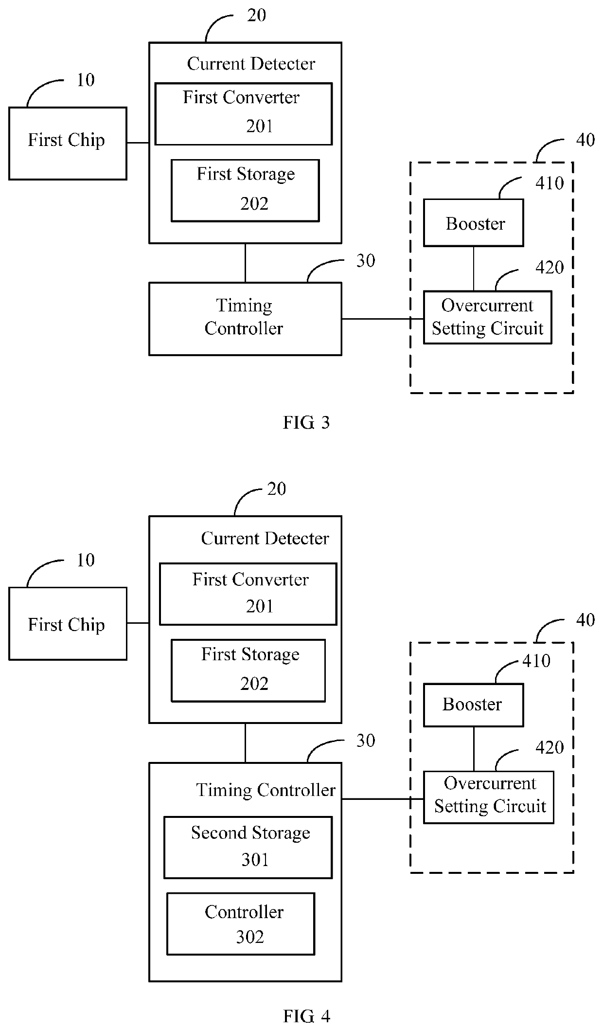 Drive circuit and method for correcting internal overcurrent setting value thereof