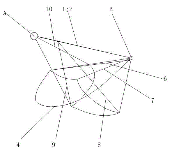 Flapping wing capable of automatically folding and unfolding for flapping wing type micro aerial vehicle