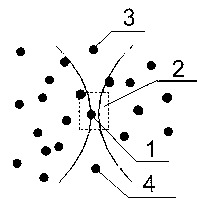 Blood flow velocity imaging method based on transverse velocity model