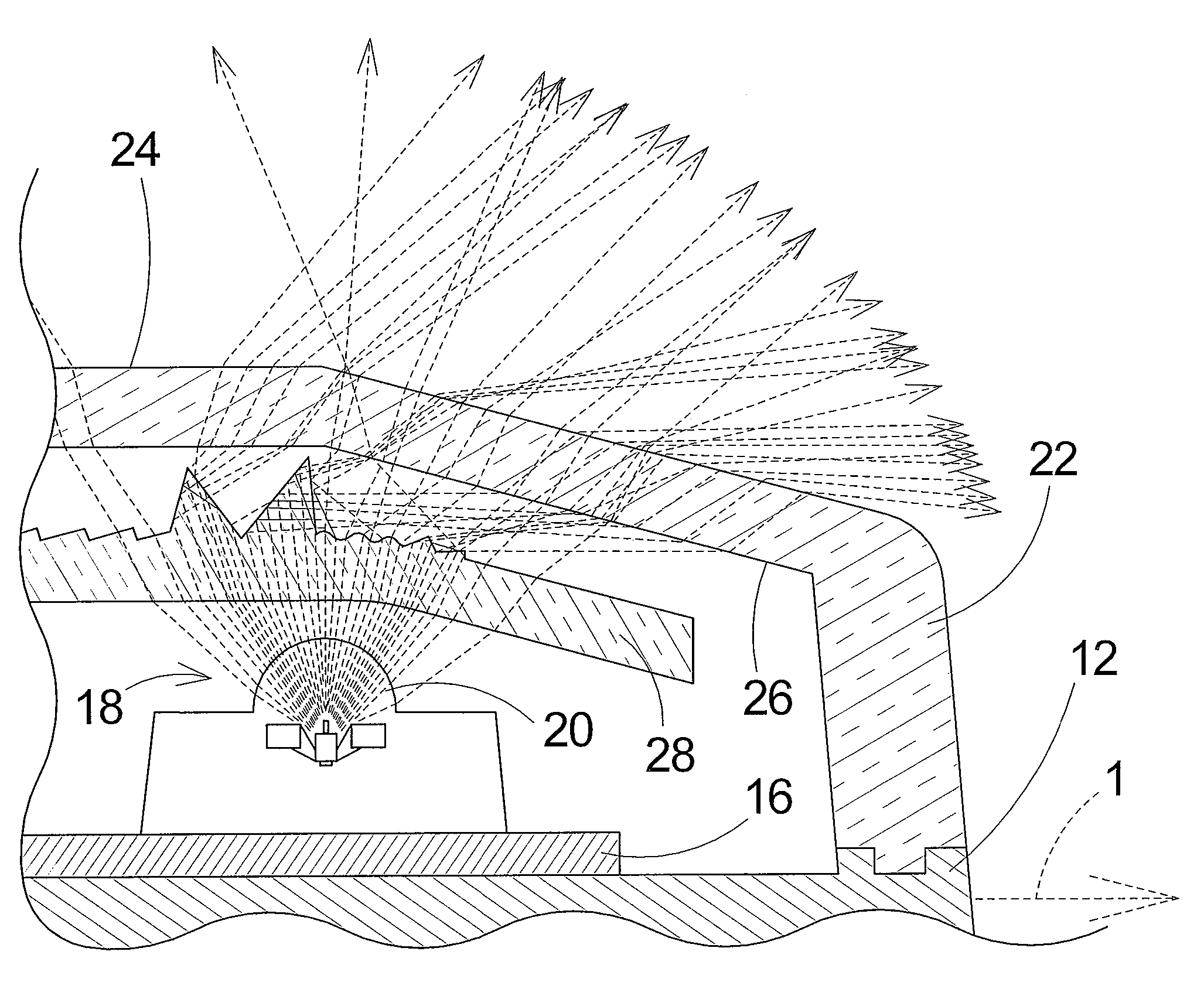 Lamp for side-marker, clearance or combination thereof