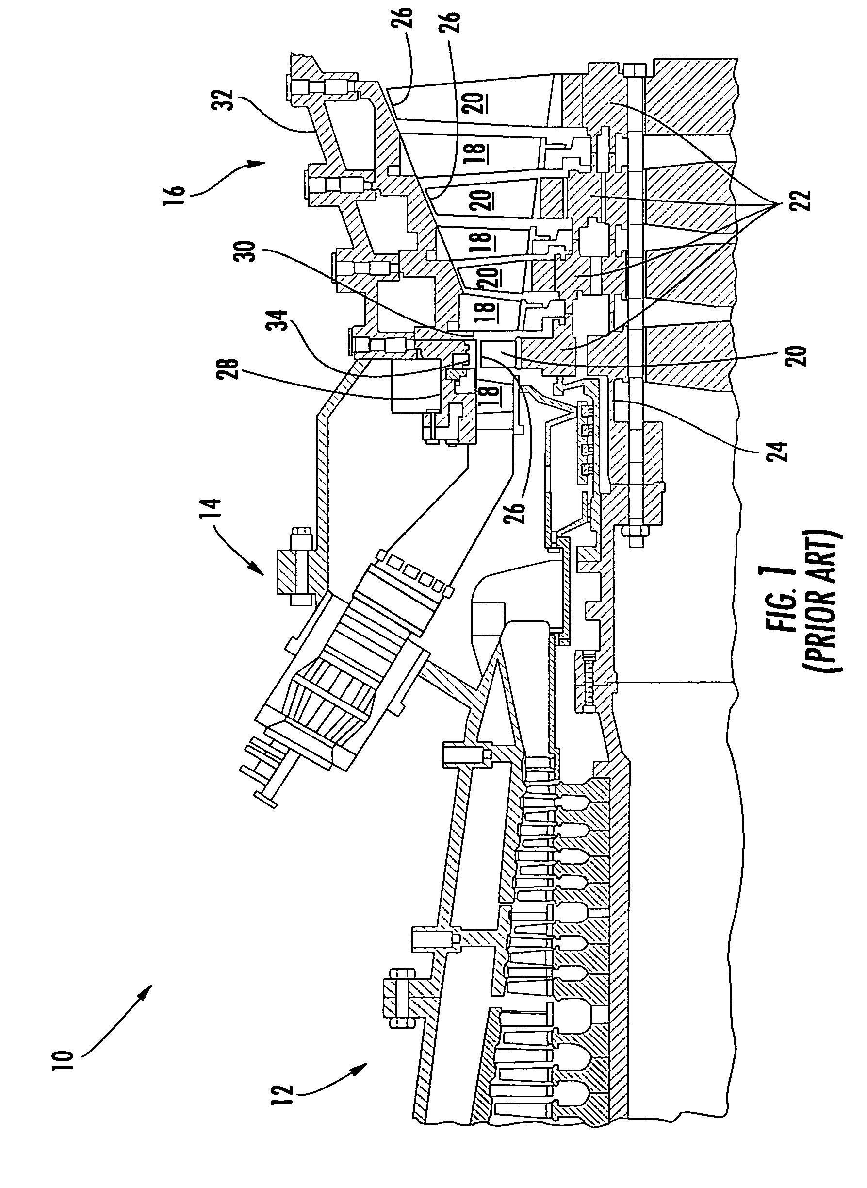 Turbine engine ring seal