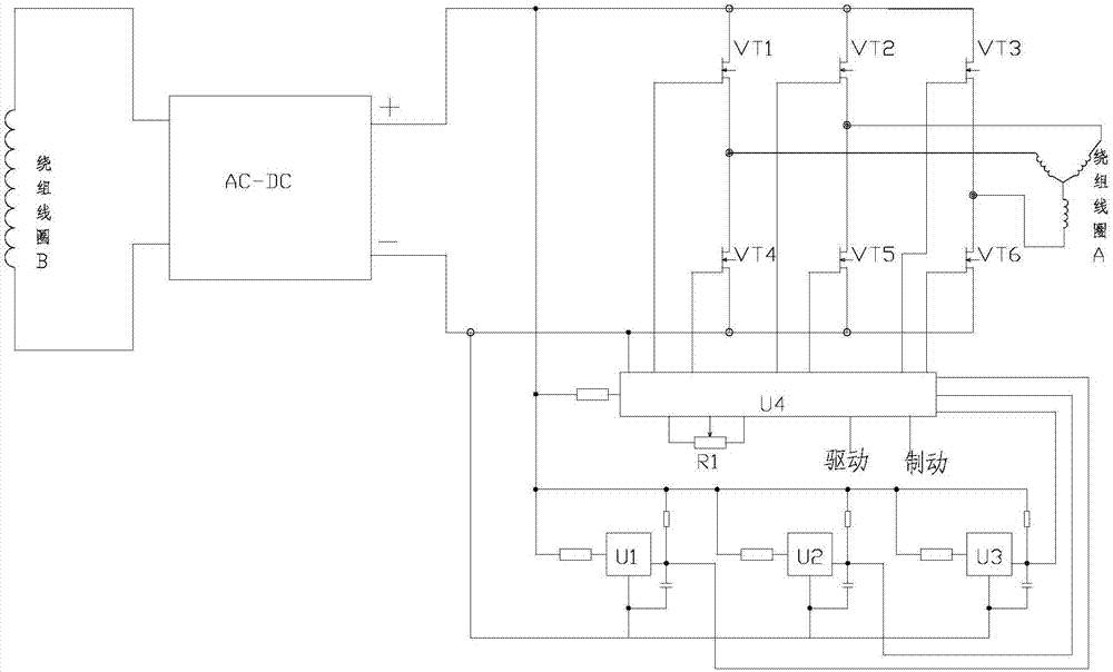 Permanent-magnet speed governor with fixed magnetic gap