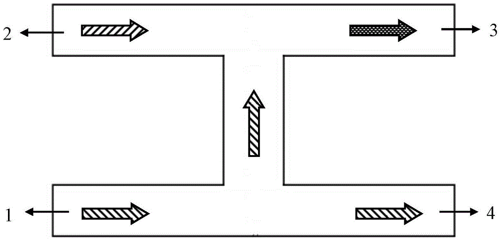 A doping gas path for doping single crystal with zone melting gas