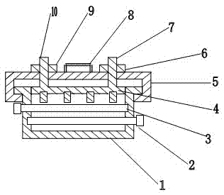 Environment-friendly energy-saving simple brickmaking mould