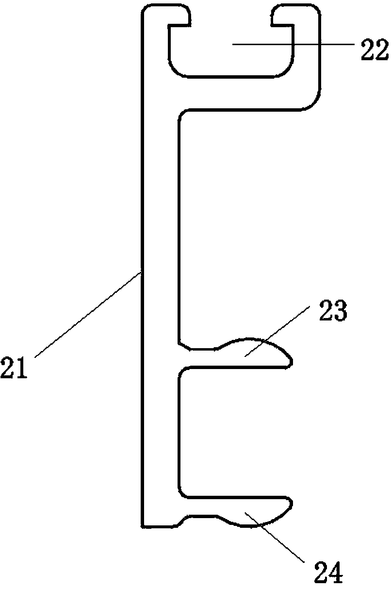 A sound-proof bridge with inward opening windows