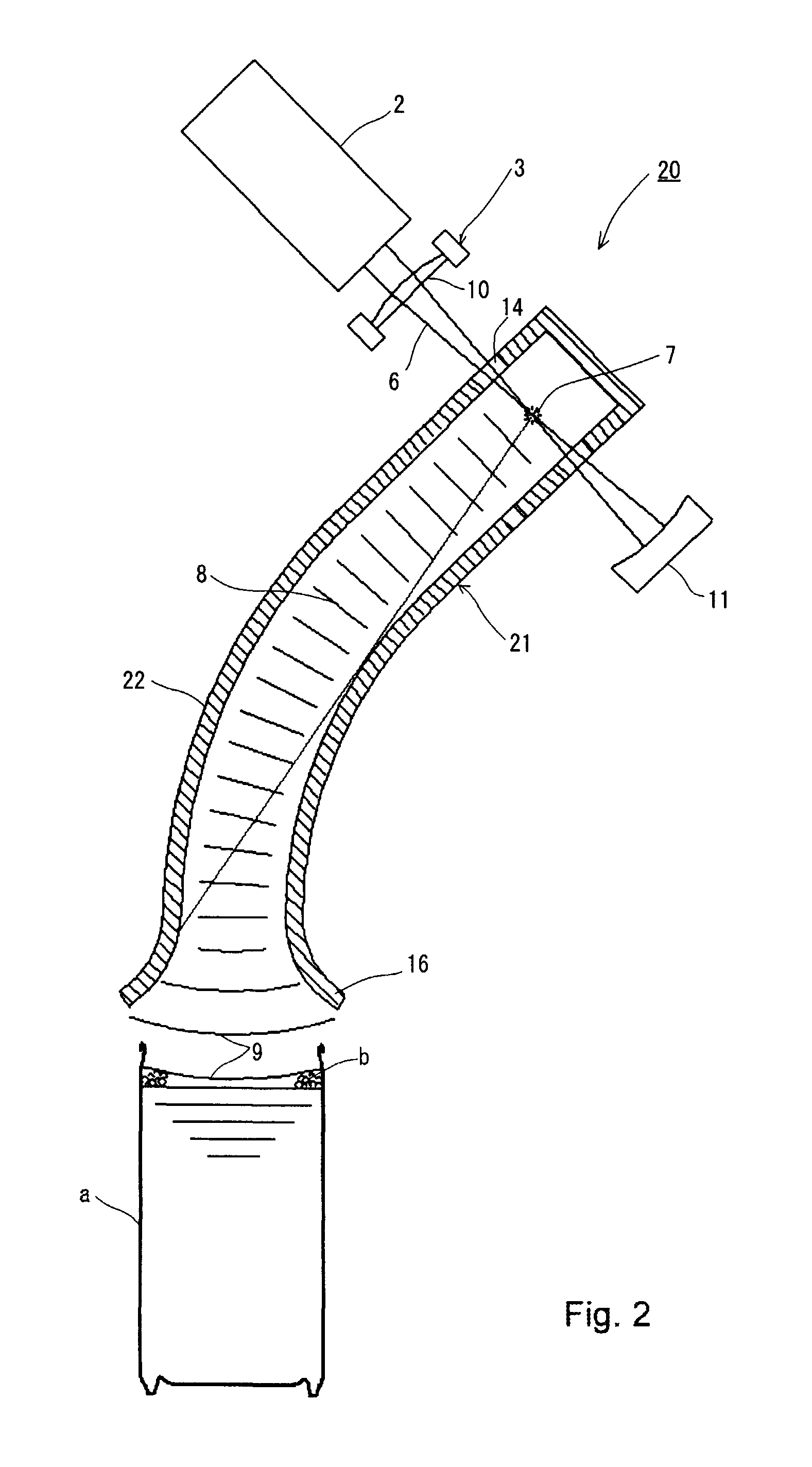 Defoaming method and device