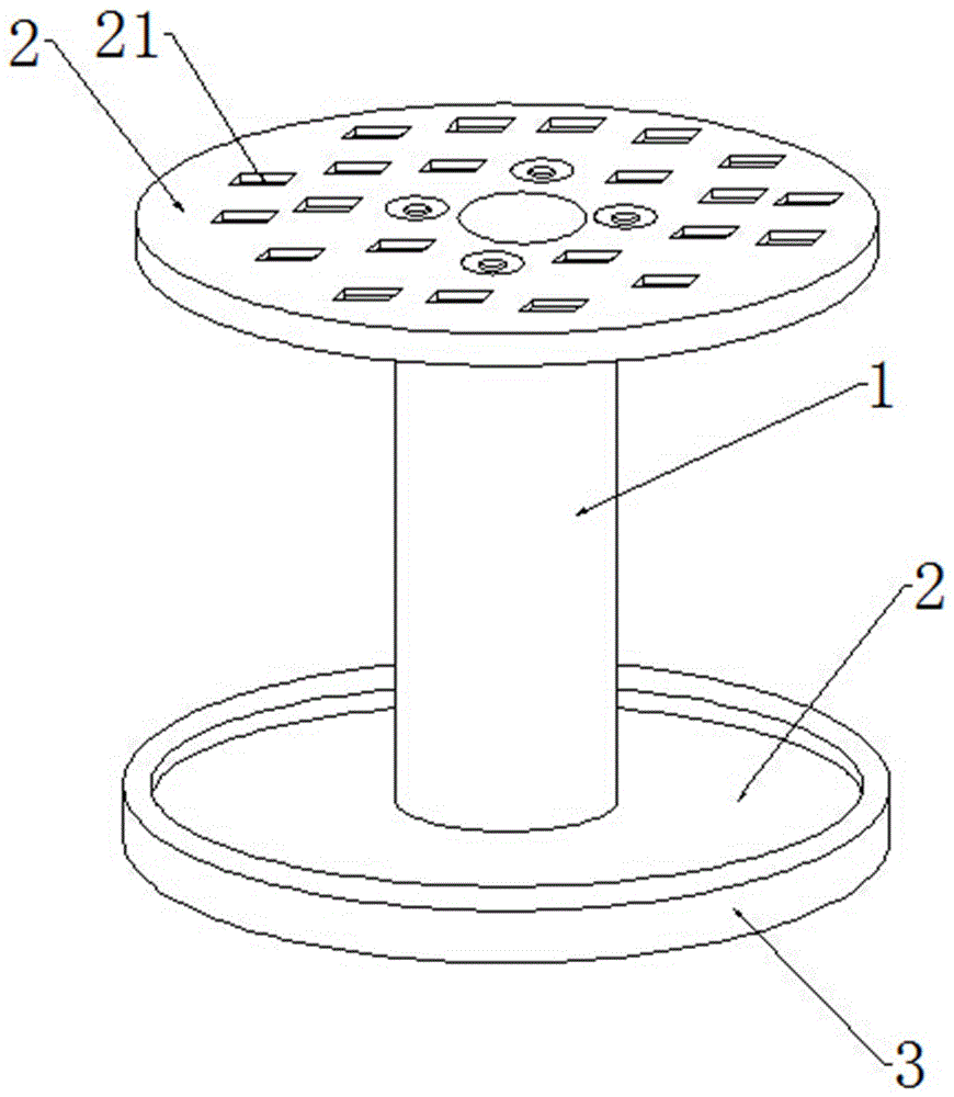 Self-damping double-reel pay-off device and application method thereof