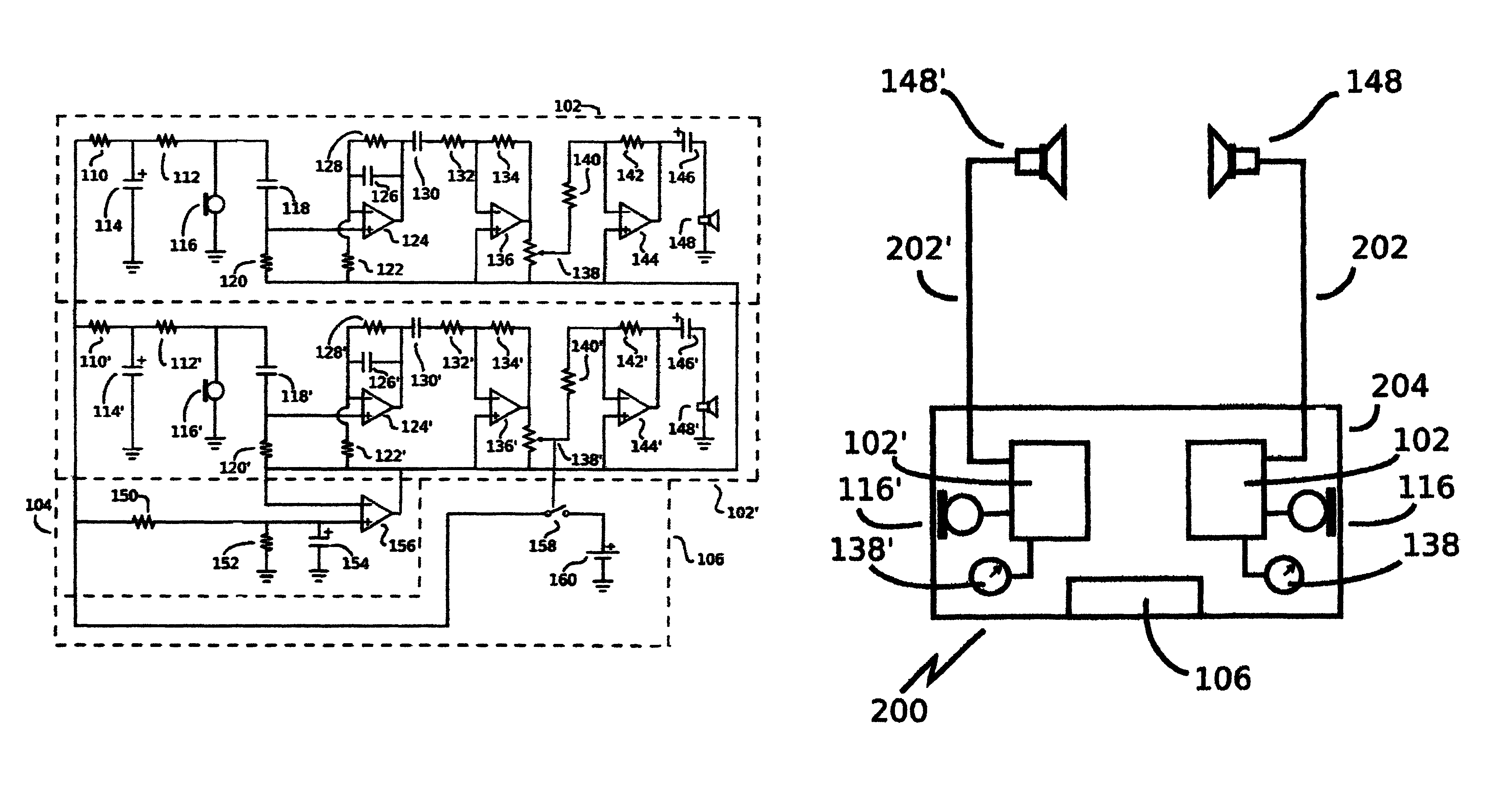 Electronically compensated micro-speakers