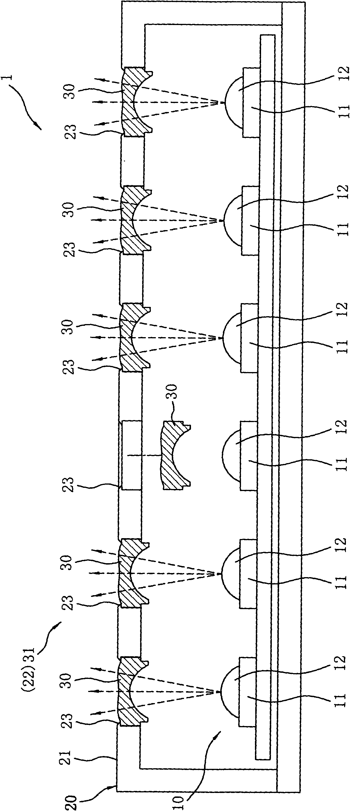 Light emitting diode lighting device