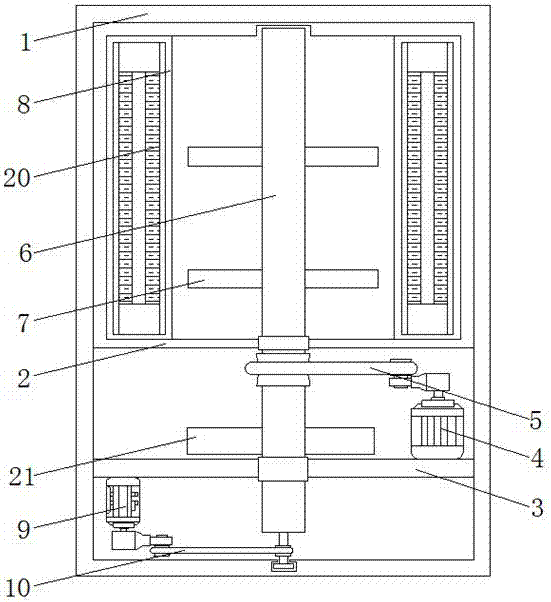 High efficiency sterilization device of edible mushroom