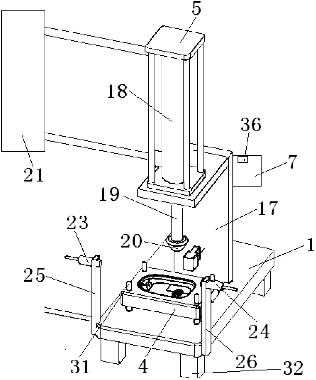 Sign pasting device and sign pasting method using same