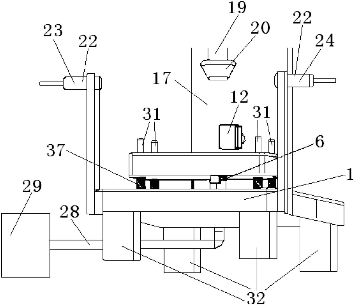 Sign pasting device and sign pasting method using same