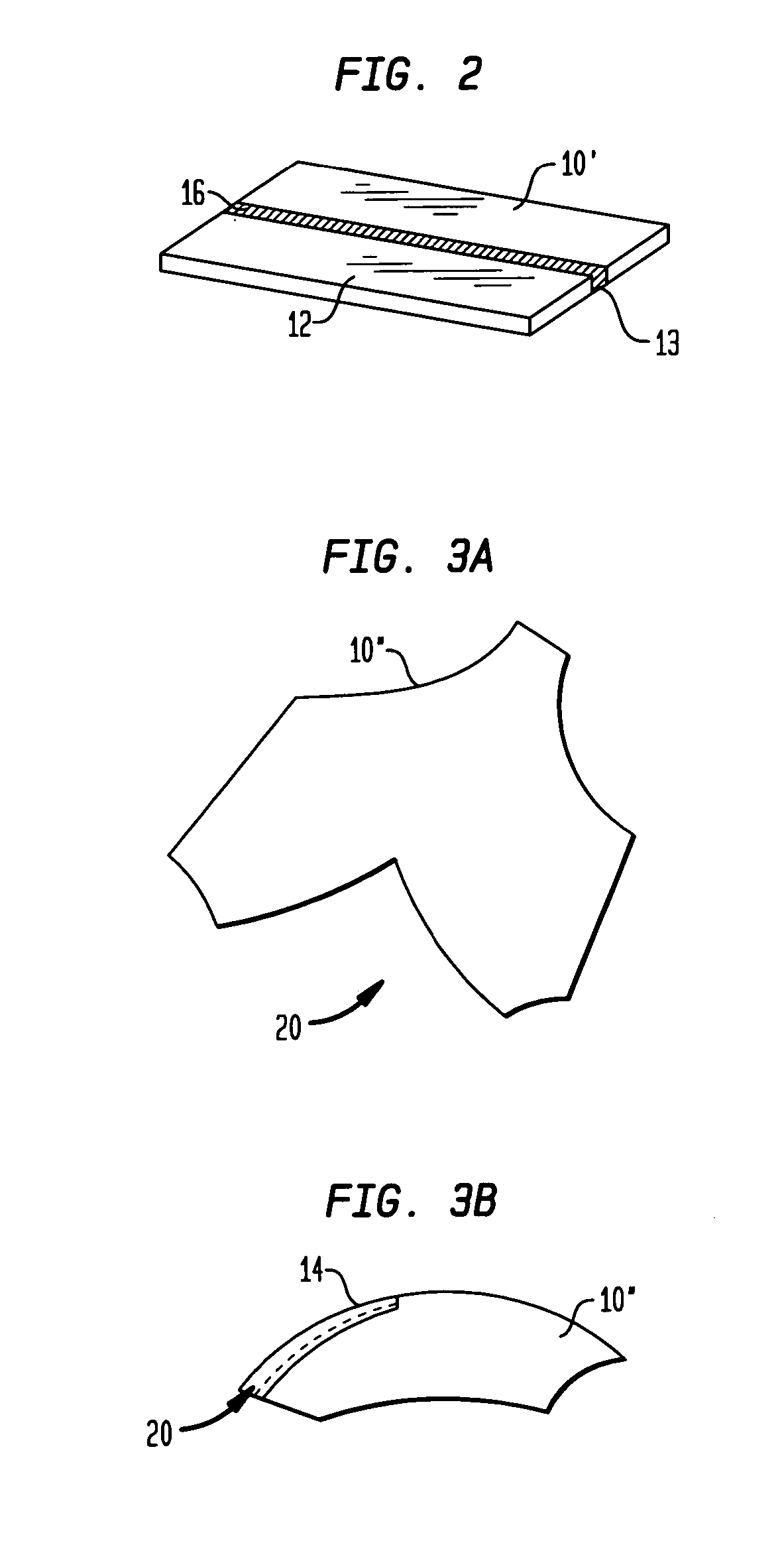 Adhesive seam and method and apparatus for its manufacture