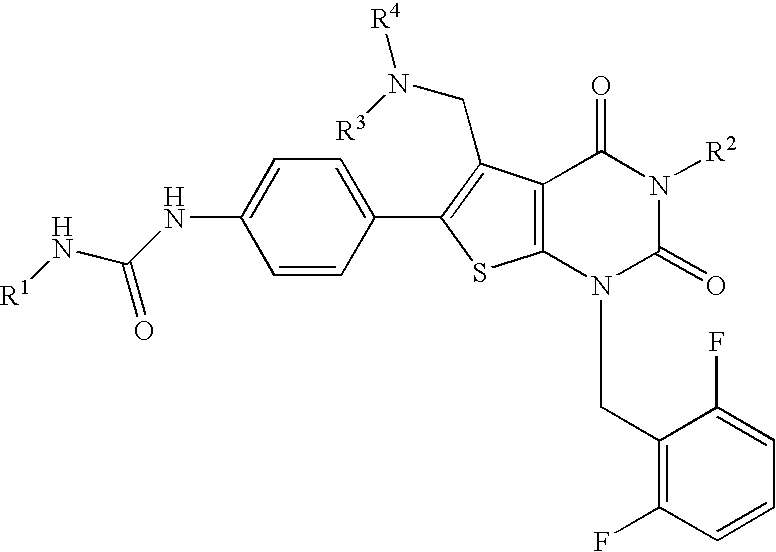 Thienopyrimidines, process for preparing the same and use thereof