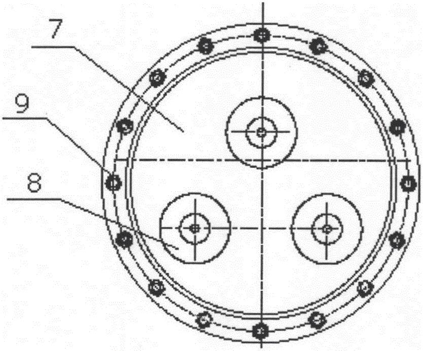 Basin type insulator assembling clamp