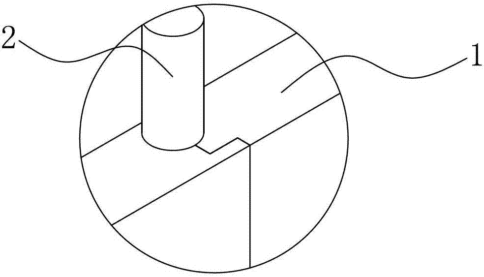 Self-insulation concrete composite building block casting box and use method thereof