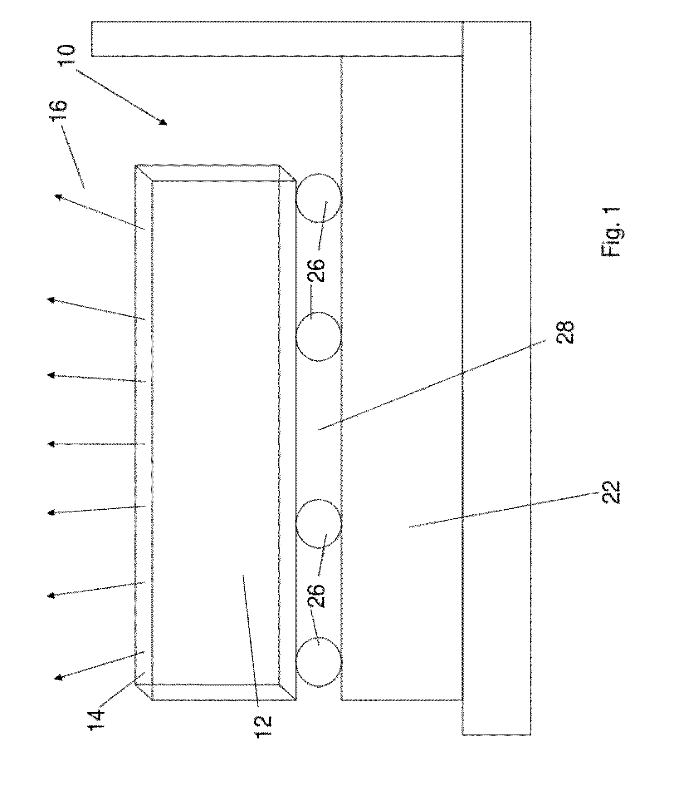 Ultrasound transducer and cooling thereof