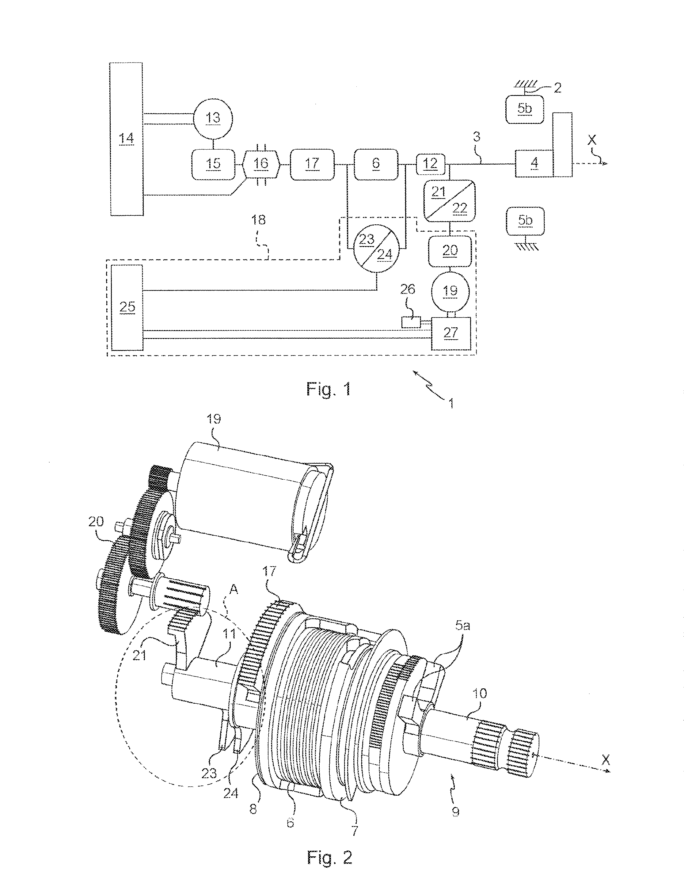 A flight control device for an aircraft