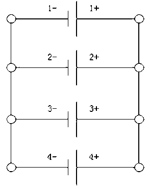 Conversion device for mutually converting serial connection and parallel connection among monomers or modules in battery pack