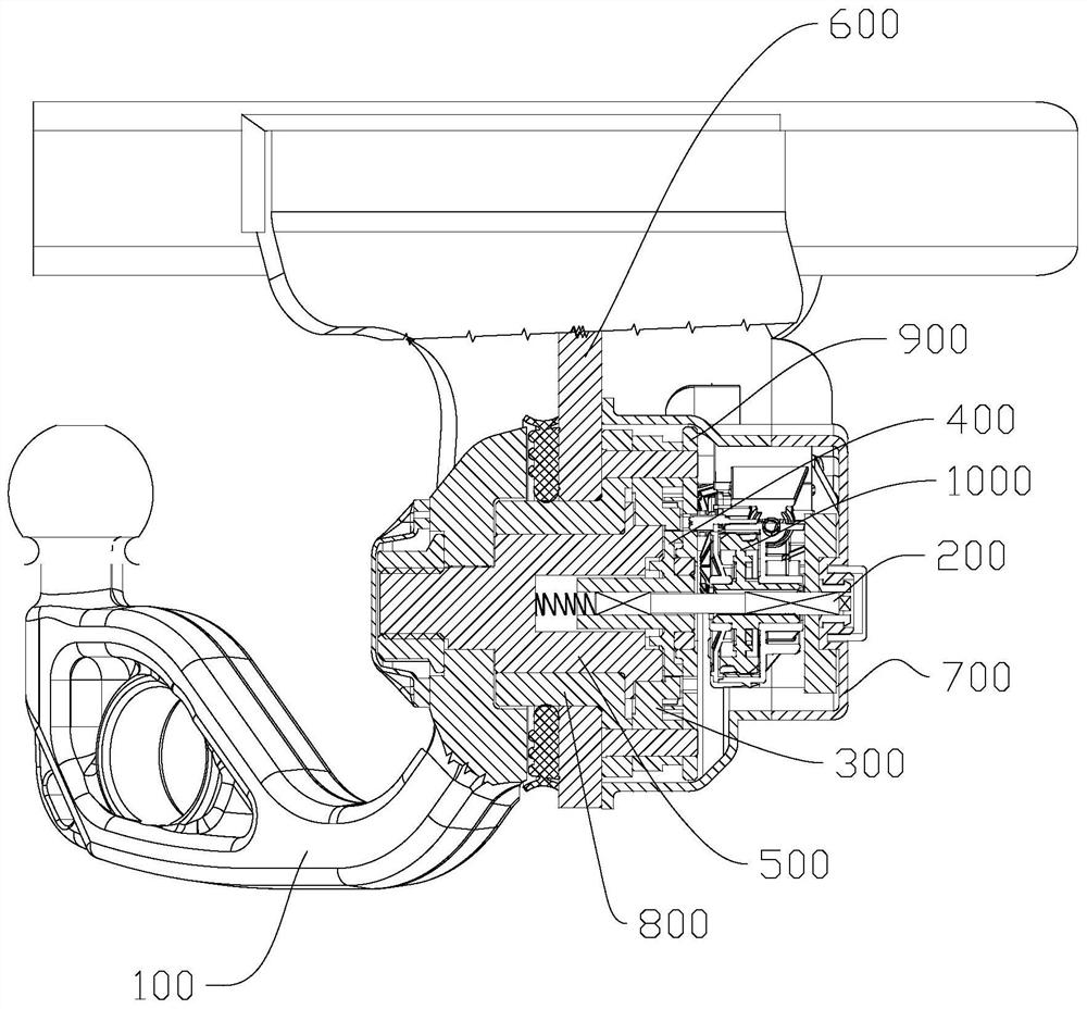 Trailer coupler with good mounting performance