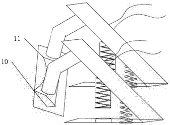 Additional switch for controlling on-off of switch in dormitory