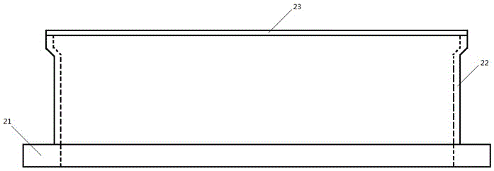 Magnetron sputtering planar target material shield cover