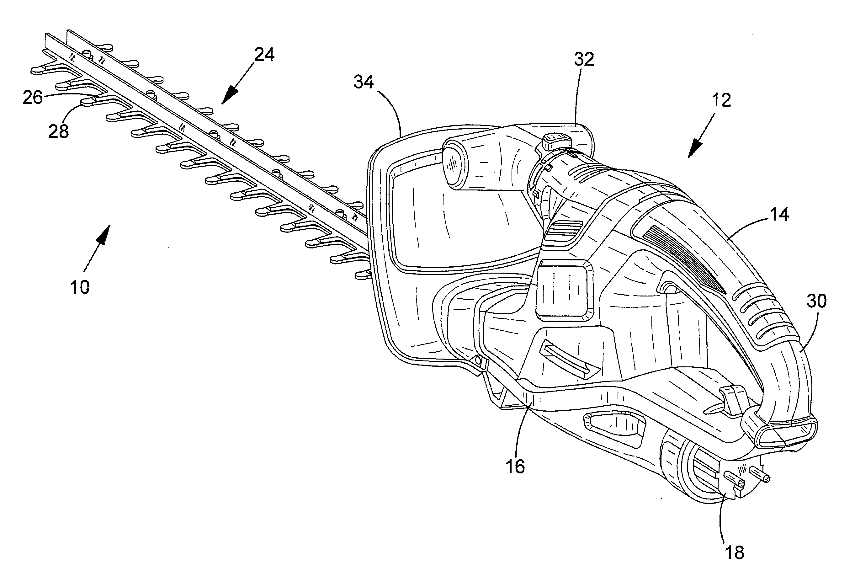 Vegetation cutting device