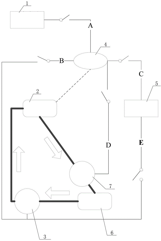 Pumped storage power station and wind power plant combination system for power grid peak regulation and optimized scheduling method thereof