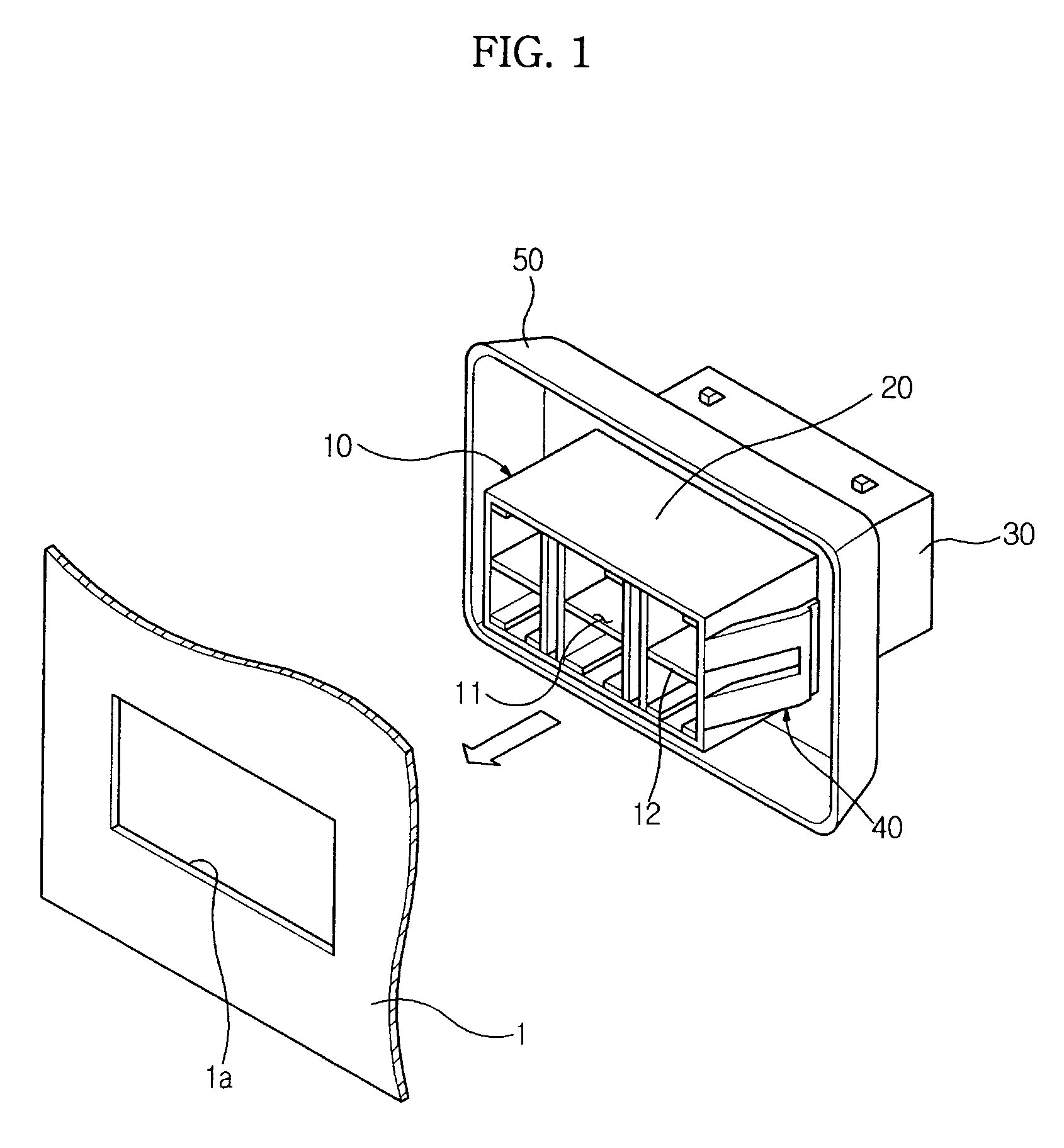 Wire harness fixing device